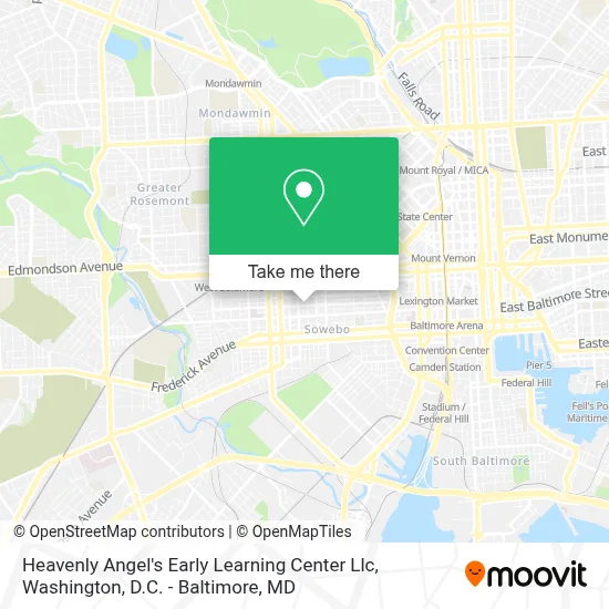 Heavenly Angel's Early Learning Center Llc map
