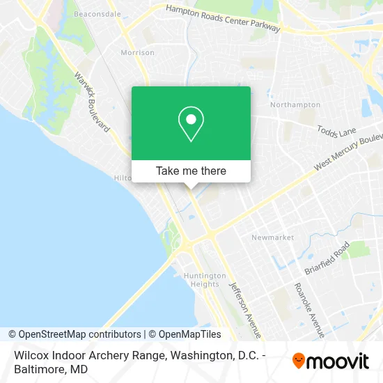 Wilcox Indoor Archery Range map