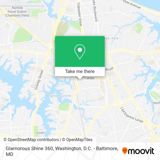Glamorous Shine 360 map