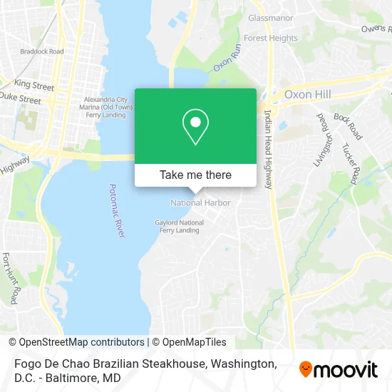 Fogo De Chao Brazilian Steakhouse map