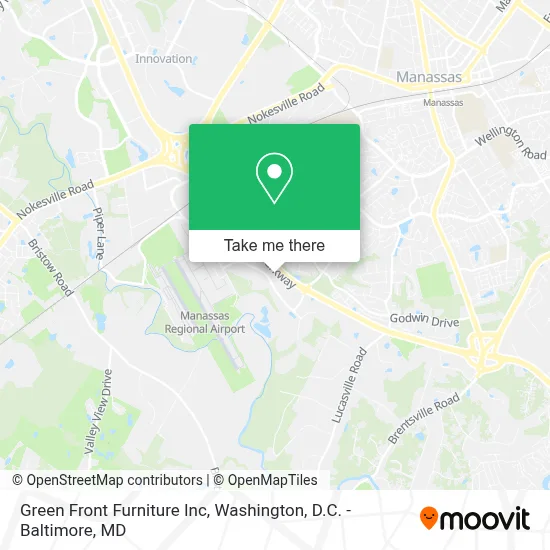 Green Front Furniture Inc map