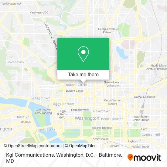 Kgl Communications map