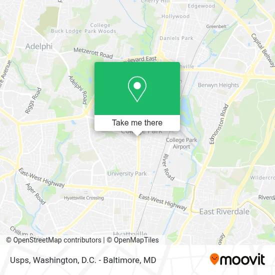 Usps map