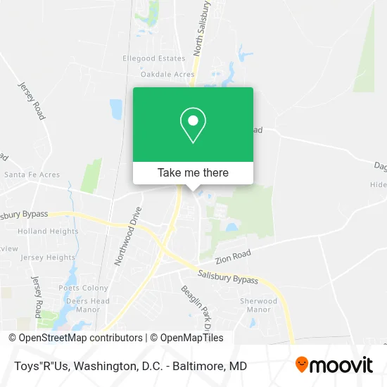 Toys"R"Us map