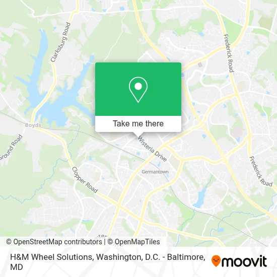 H&M Wheel Solutions map