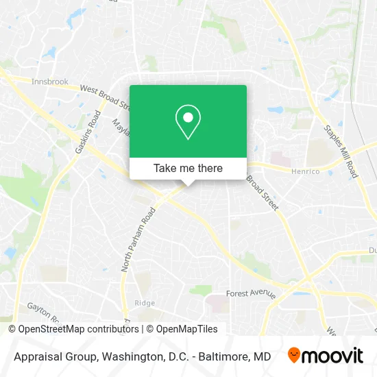 Appraisal Group map