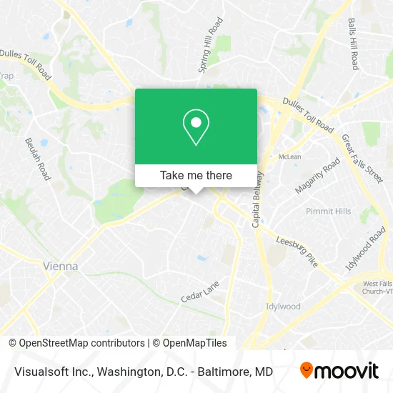 Visualsoft Inc. map