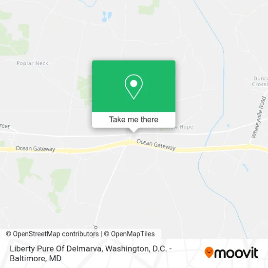 Liberty Pure Of Delmarva map