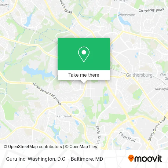 Guru Inc map