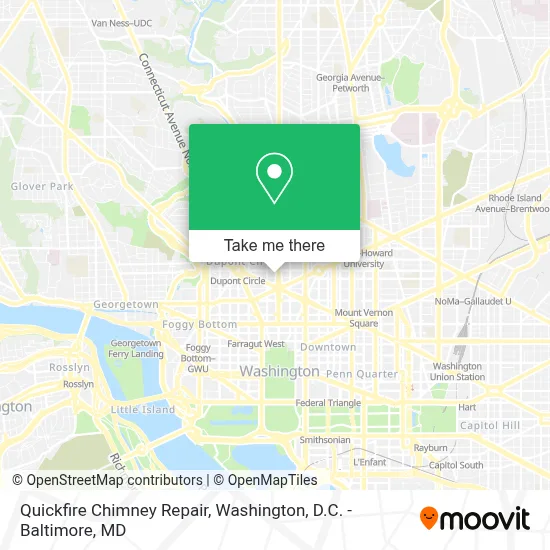 Quickfire Chimney Repair map