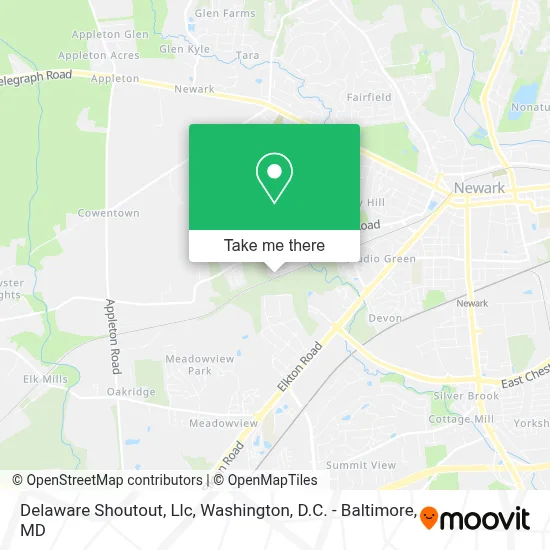 Delaware Shoutout, Llc map