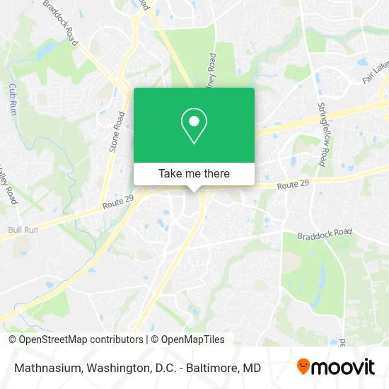 Mathnasium map
