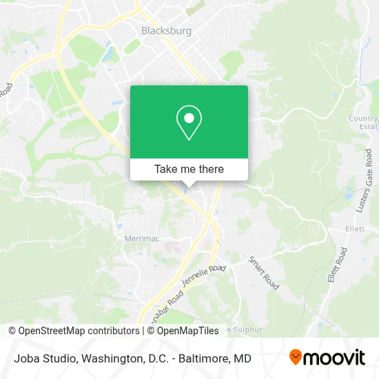 Joba Studio map