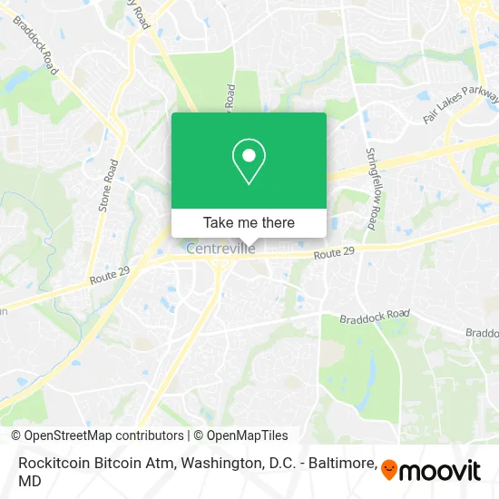 Rockitcoin Bitcoin Atm map