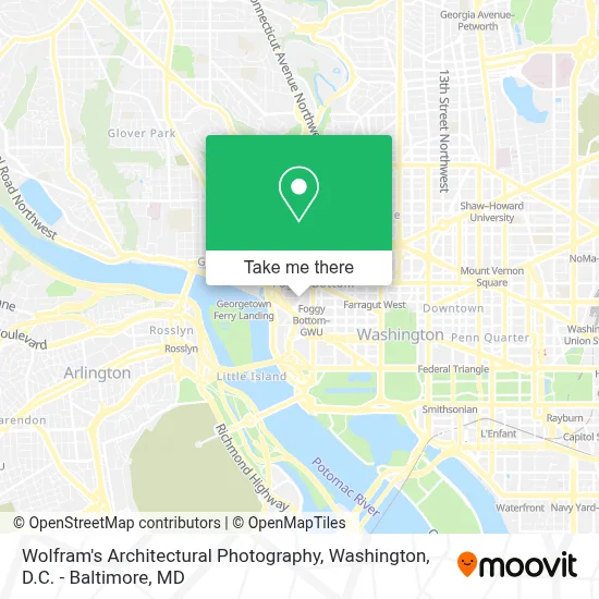 Wolfram's Architectural Photography map
