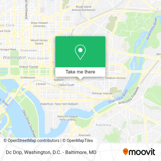 Dc Drip map
