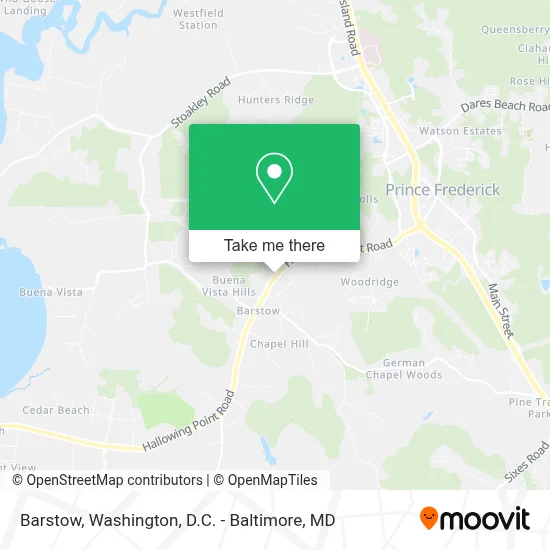 Barstow map