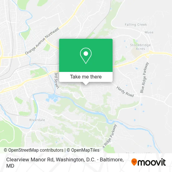 Clearview Manor Rd map