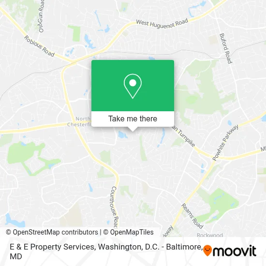 E & E Property Services map