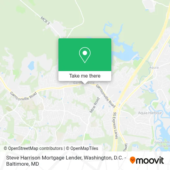 Steve Harrison Mortgage Lender map