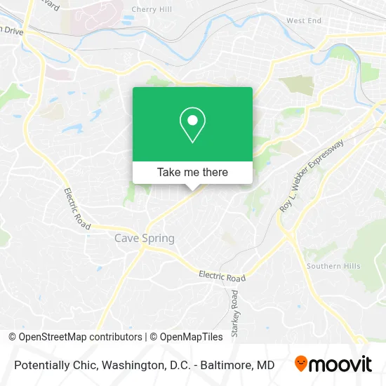 Potentially Chic map
