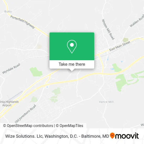Wize Solutions. Llc map