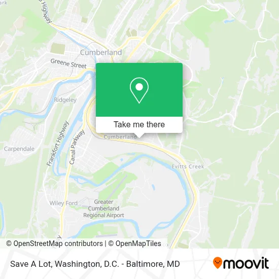 Save A Lot map