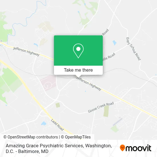 Amazing Grace Psychiatric Services map