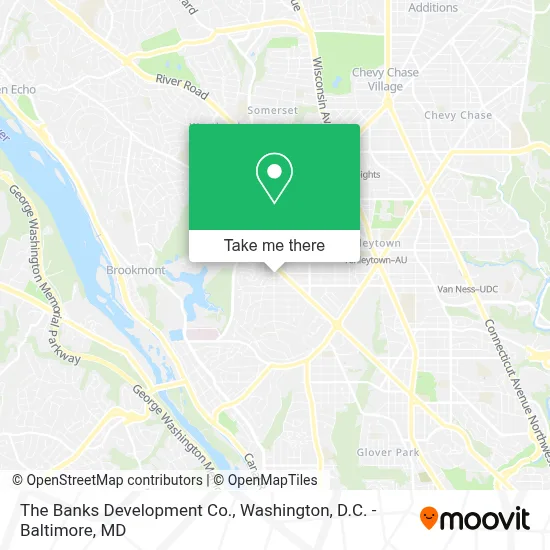 The Banks Development Co. map