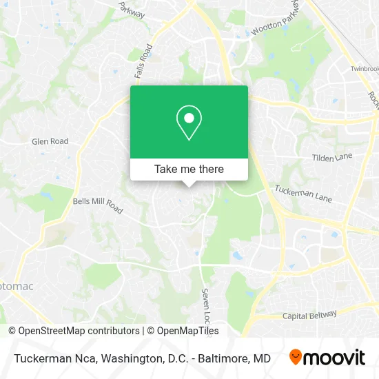 Tuckerman Nca map