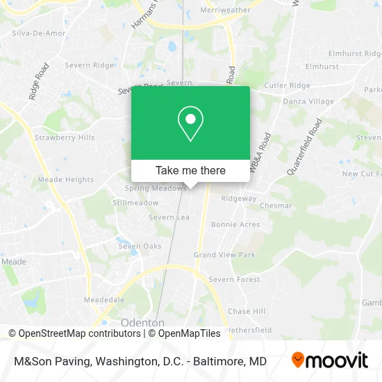 M&Son Paving map