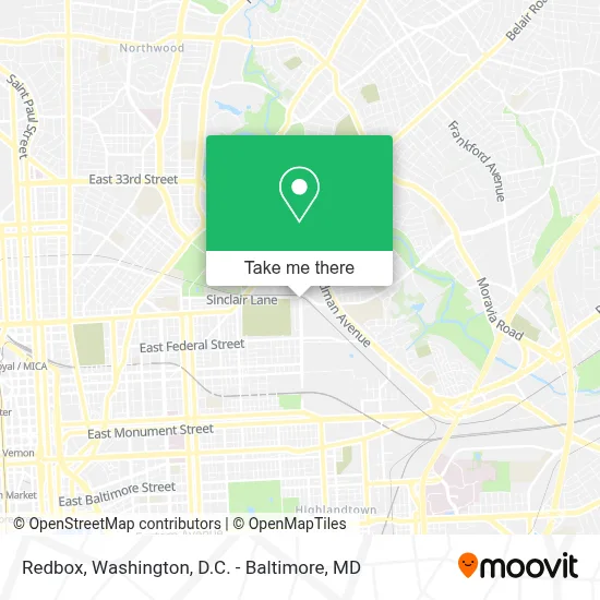 Redbox map