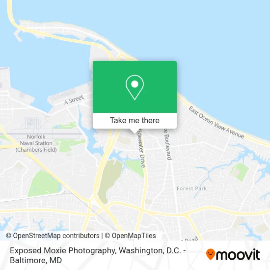 Exposed Moxie Photography map