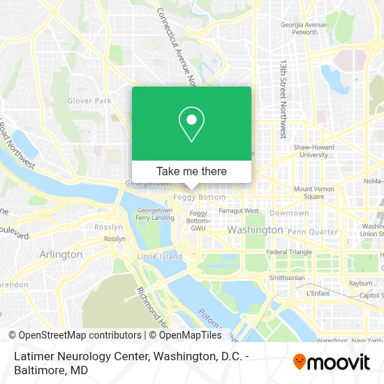 Latimer Neurology Center map