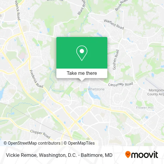Vickie Remoe map