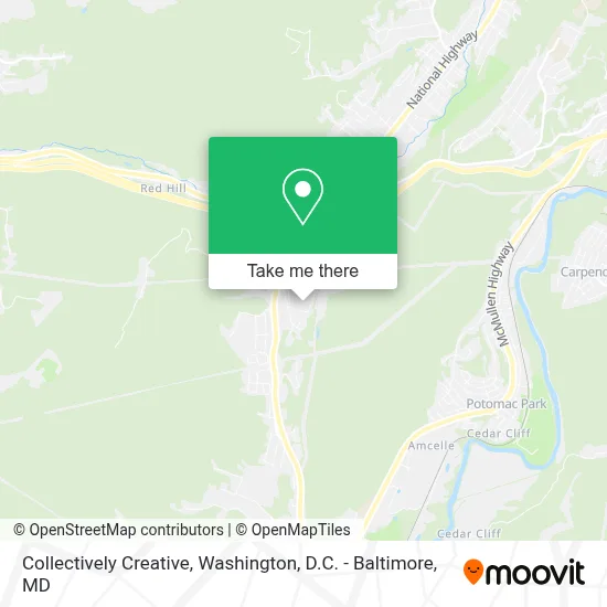 Collectively Creative map