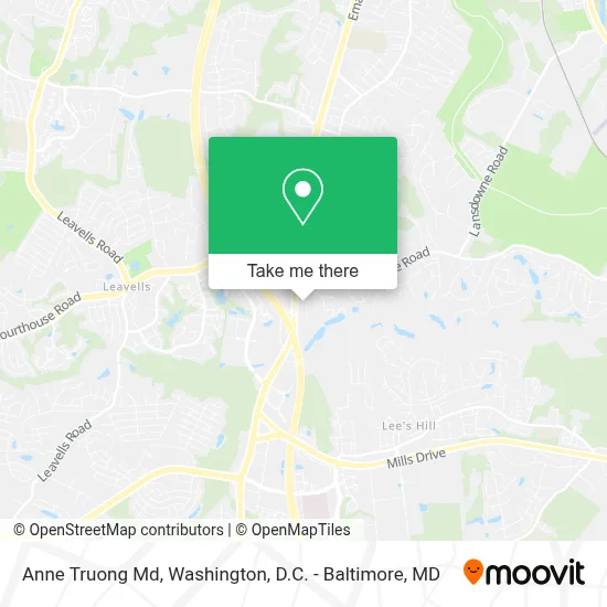 Anne Truong Md map