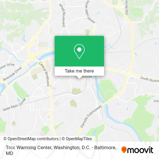 Trcc Warming Center map
