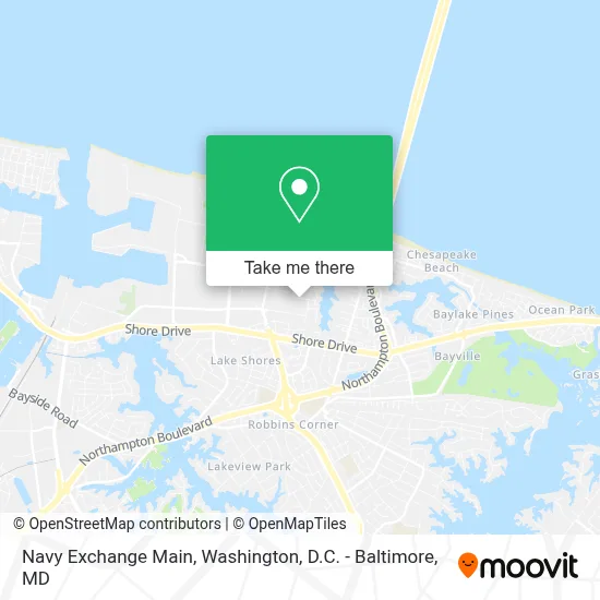 Navy Exchange Main map