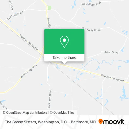The Sassy Sisters map