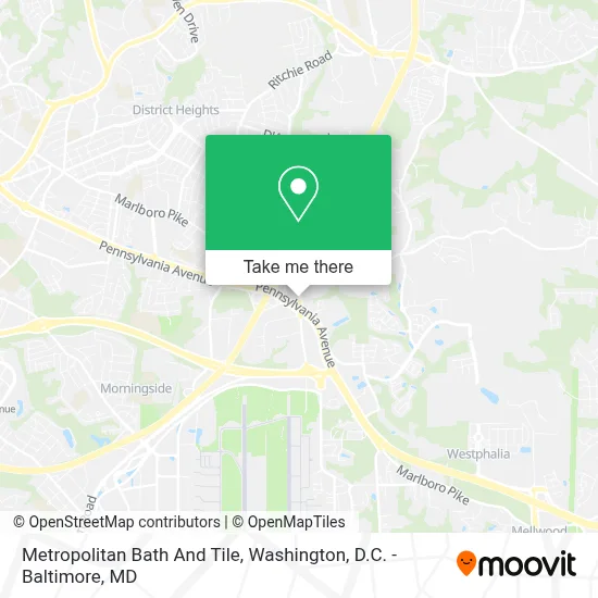 Metropolitan Bath And Tile map