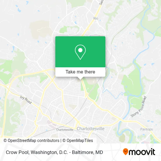 Crow Pool map
