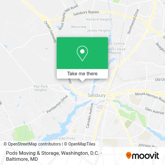 Pods Moving & Storage map
