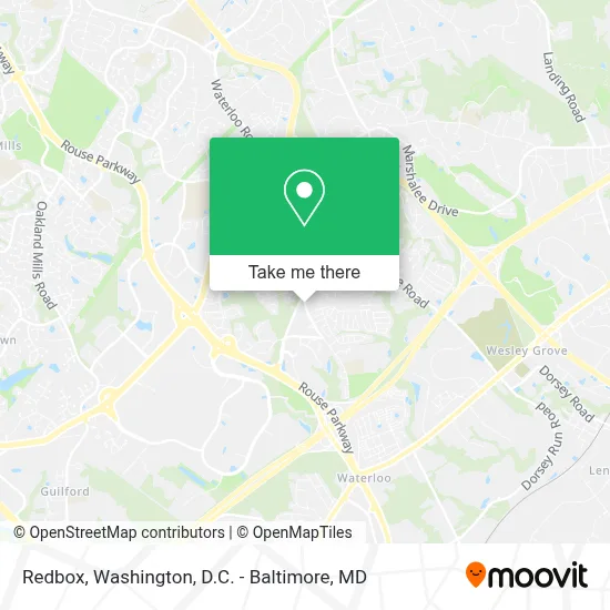 Redbox map