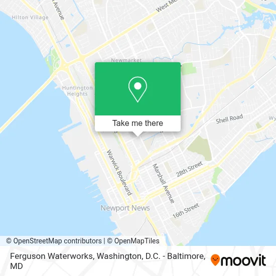 Ferguson Waterworks map