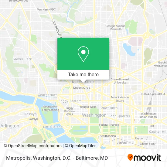 Metropolis map