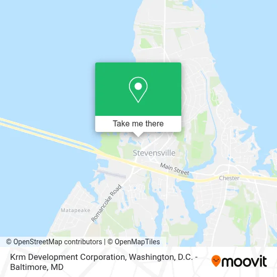 Krm Development Corporation map