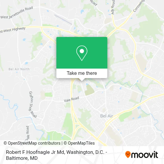 Robert F Hoofnagle Jr Md map