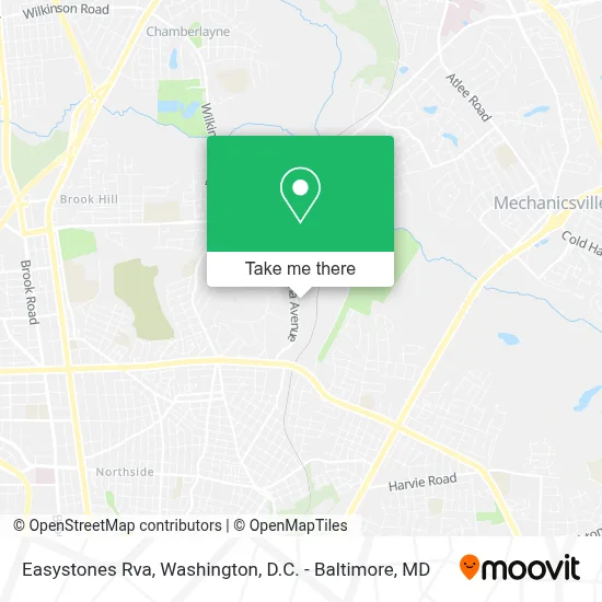 Easystones Rva map