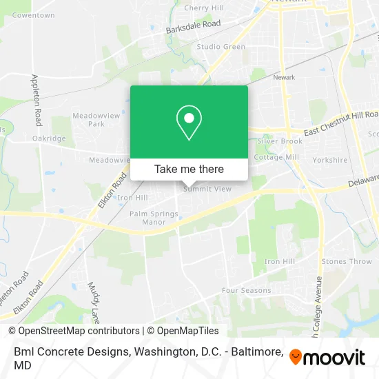 Bml Concrete Designs map